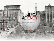Tablet Screenshot of juicyagency.com
